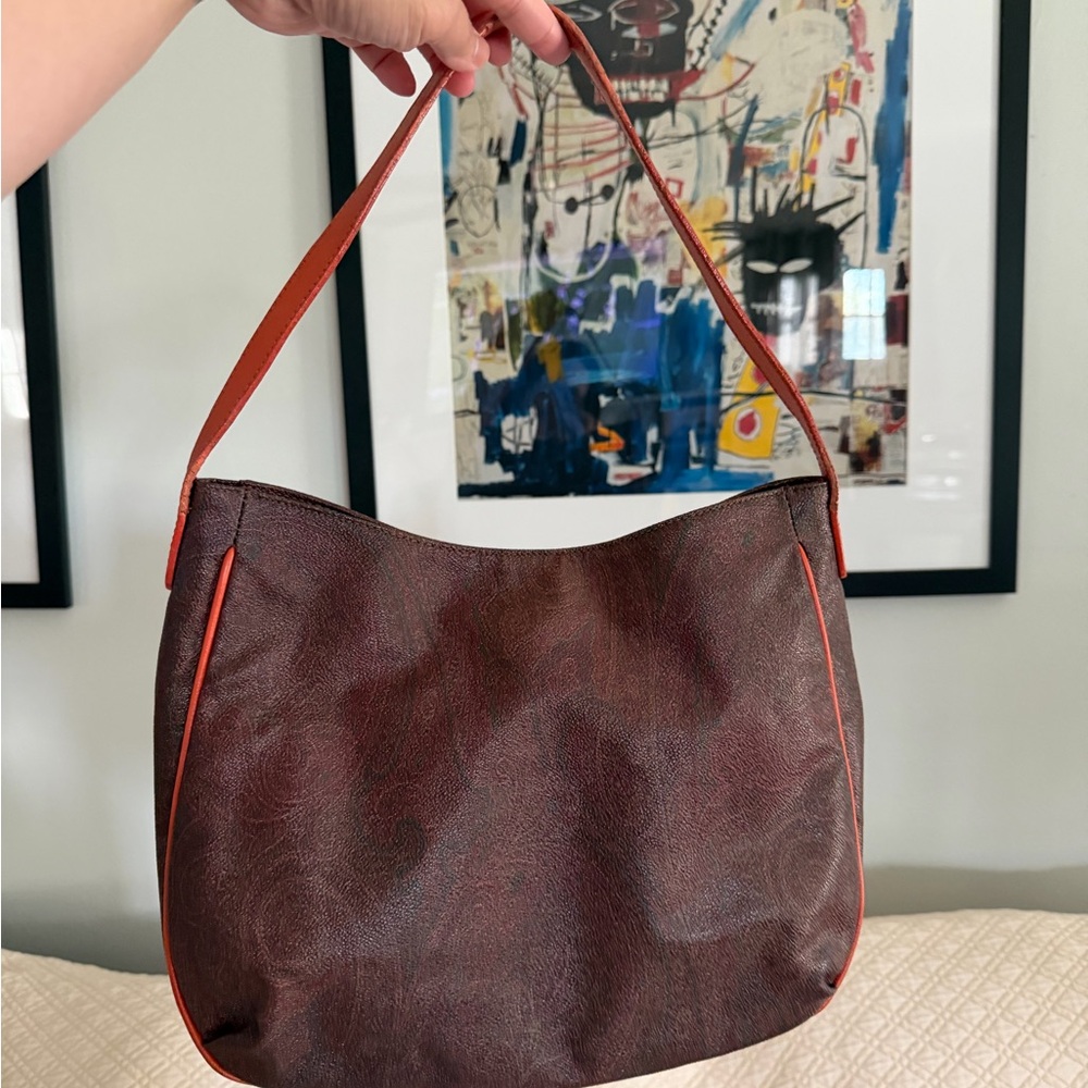 Etro Brown Shoulder Bag